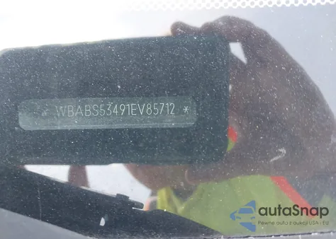 2001 BMW 330Ci z USA, uszkodzony, nr VIN WBABS53491EV85712